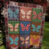 Lovely Pattern Butterfly Quilt Blanket  Quilt